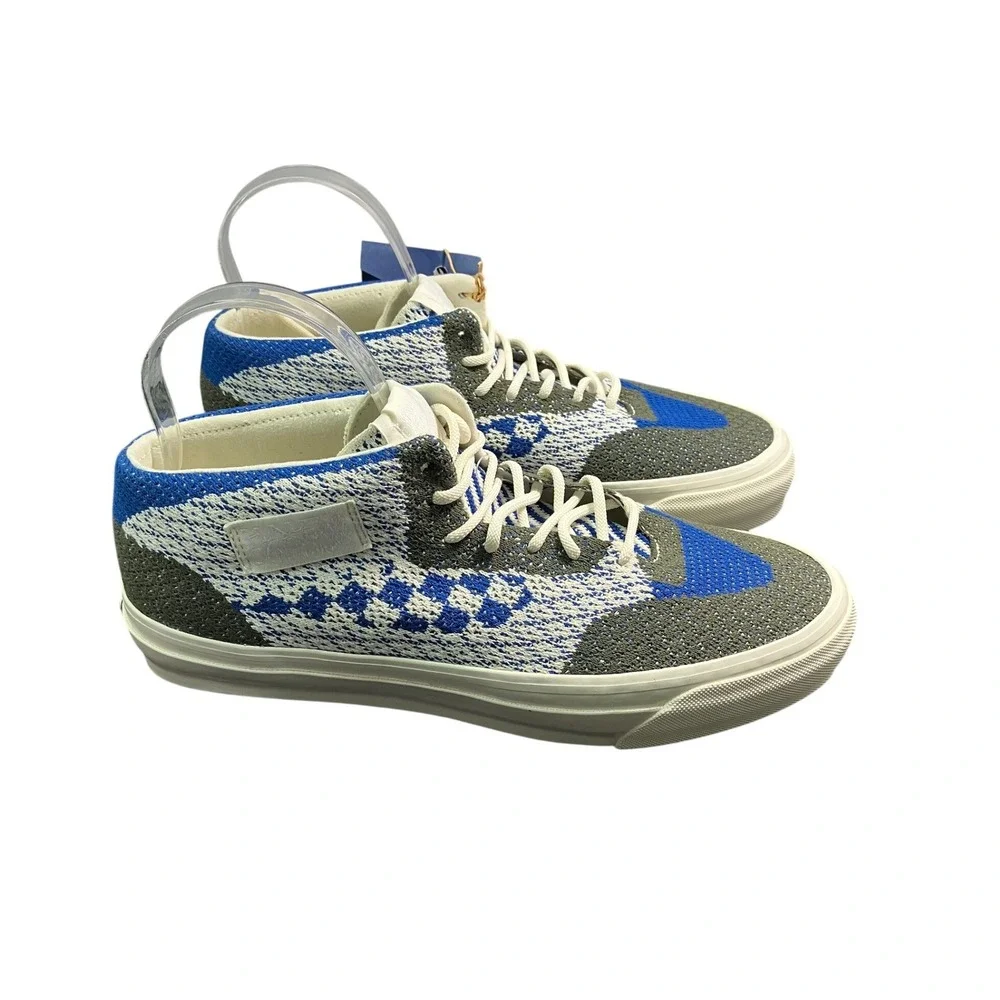 Vans Vault OG Half Cab‎ LX Knit Blue White Grey Mens Sneakers 10 VN0A5HUXBKA